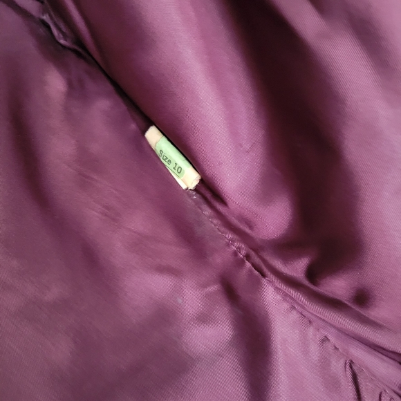 Vintage Avant Garde Leather Jacket sz 10 - Picture 10 of 11